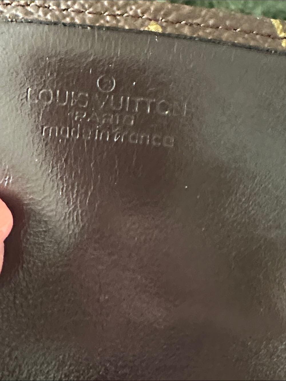 🌸Vintage Louis Vuitton Monogram Pochette with Unbranded Gold Chain and charm. - Picture 2 of 13